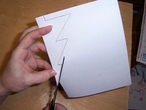 изрезати картону празно уради радни предмет