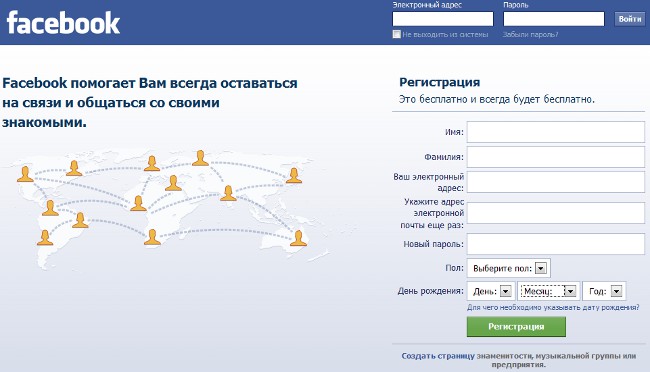 Како да се пријавим на Фацебоок?