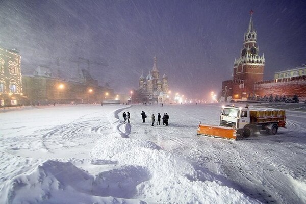 Време у Москви за фебруар 2017