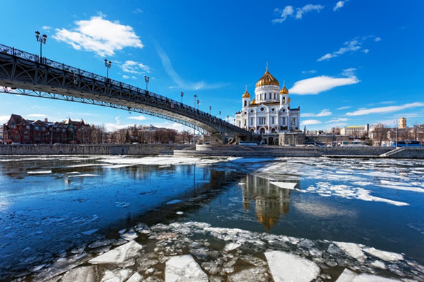 Време у Москви у априлу 2017