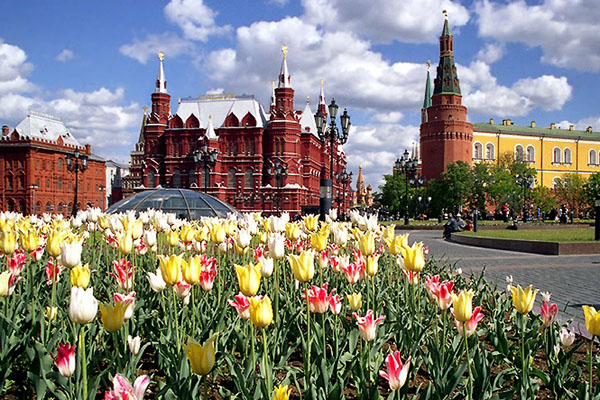 Време у Москви у априлу 2017