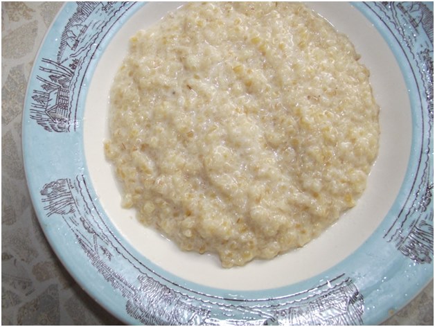 кашица на плочи