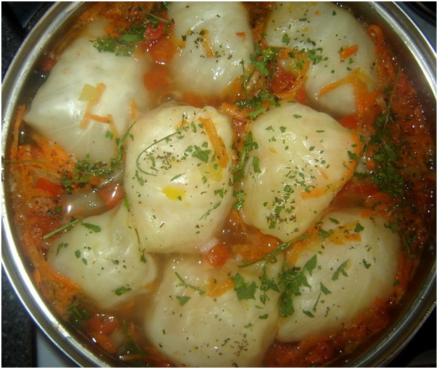 цассероле пуњени купус
