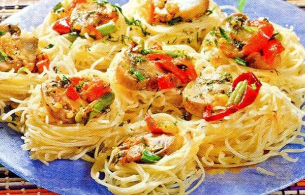 Рецепт за укусна гнезда из МАЦФФА са млевеним месом и парадајзом
