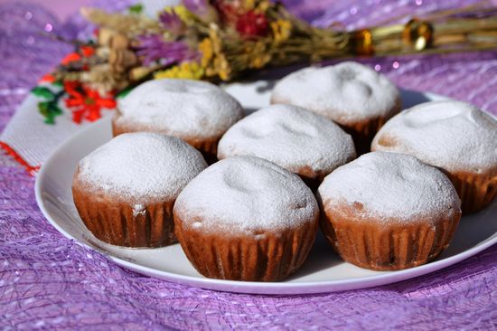 Корак по корак рецепт за муффине са сливом