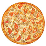 Пица са парадајзом и сиром